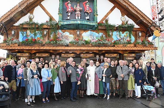 Münchner Glockenspiel 2018 erstmals auf dem Oktoberfest (©Foto. Ingrid Grossmann)